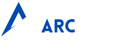 website logo white and blue